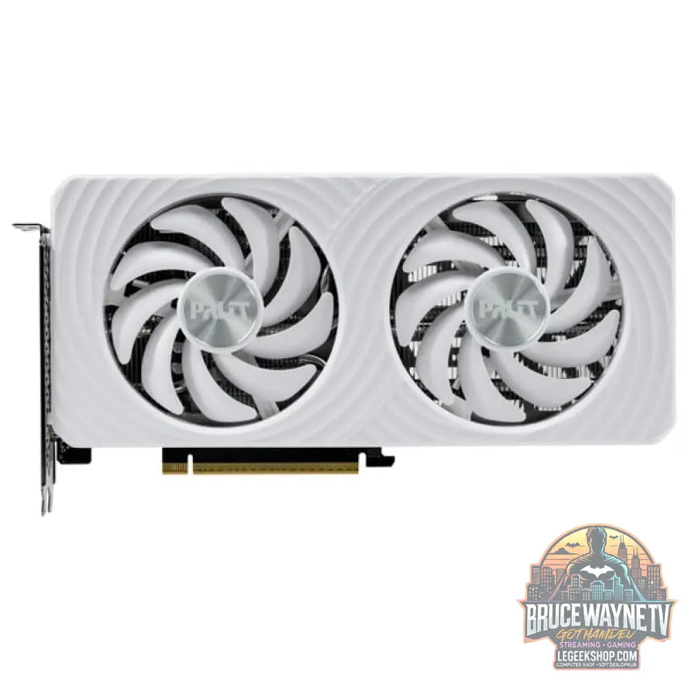 Palit GeForce RTX 5060 Ti OC WHITE 16GB, carte graphique blanc, DLSS 4, 3x DisplayPort, 1x HDMI 2.1 - Palit - vue 9