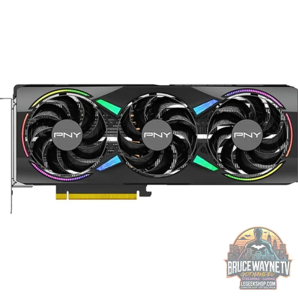 PNY GeForce RTX 5070 Ti ARGB OC, carte graphique DLSS 4, 3x DisplayPort, 1x HDMI 2.1 - PNY - vue 2