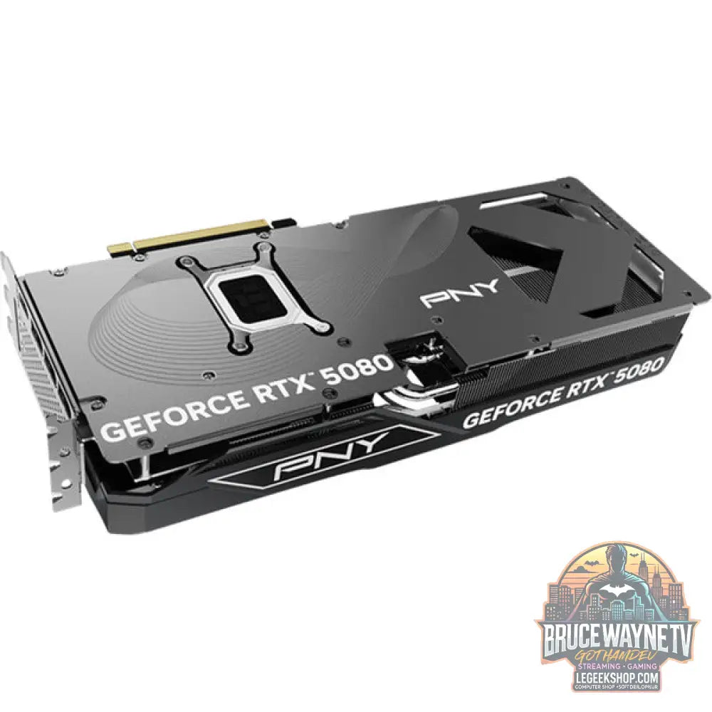 PNY GeForce RTX 5080, carte graphique DLSS 4, 3x DisplayPort, 1x HDMI 2.1 - PNY - vue 6