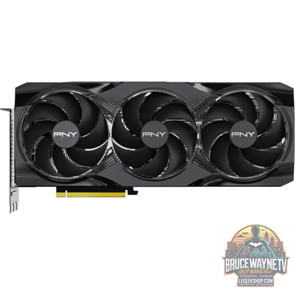 PNY GeForce RTX 5080, carte graphique DLSS 4, 3x DisplayPort, 1x HDMI 2.1 - PNY - vue 3