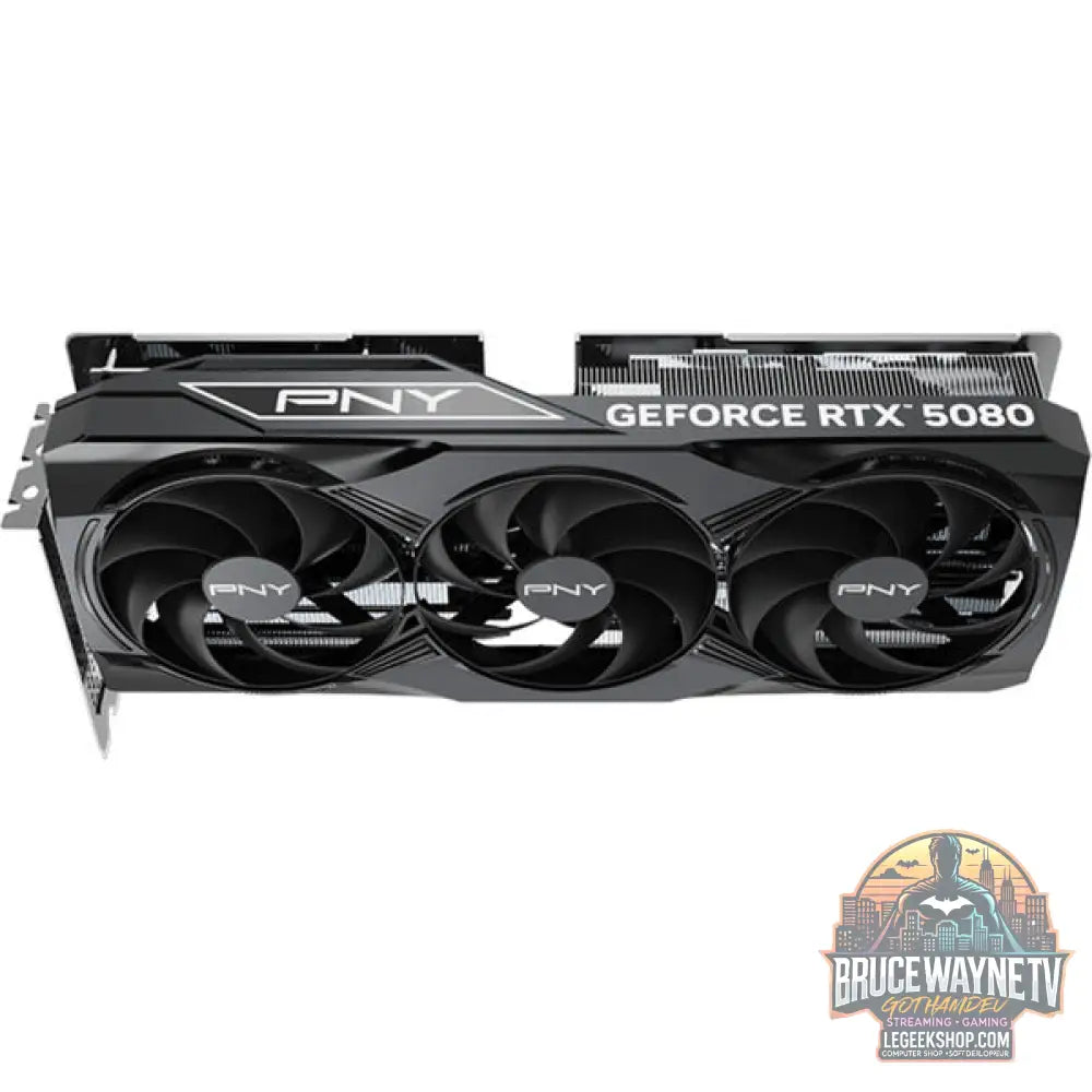 PNY GeForce RTX 5080, carte graphique DLSS 4, 3x DisplayPort, 1x HDMI 2.1 - PNY - vue 5