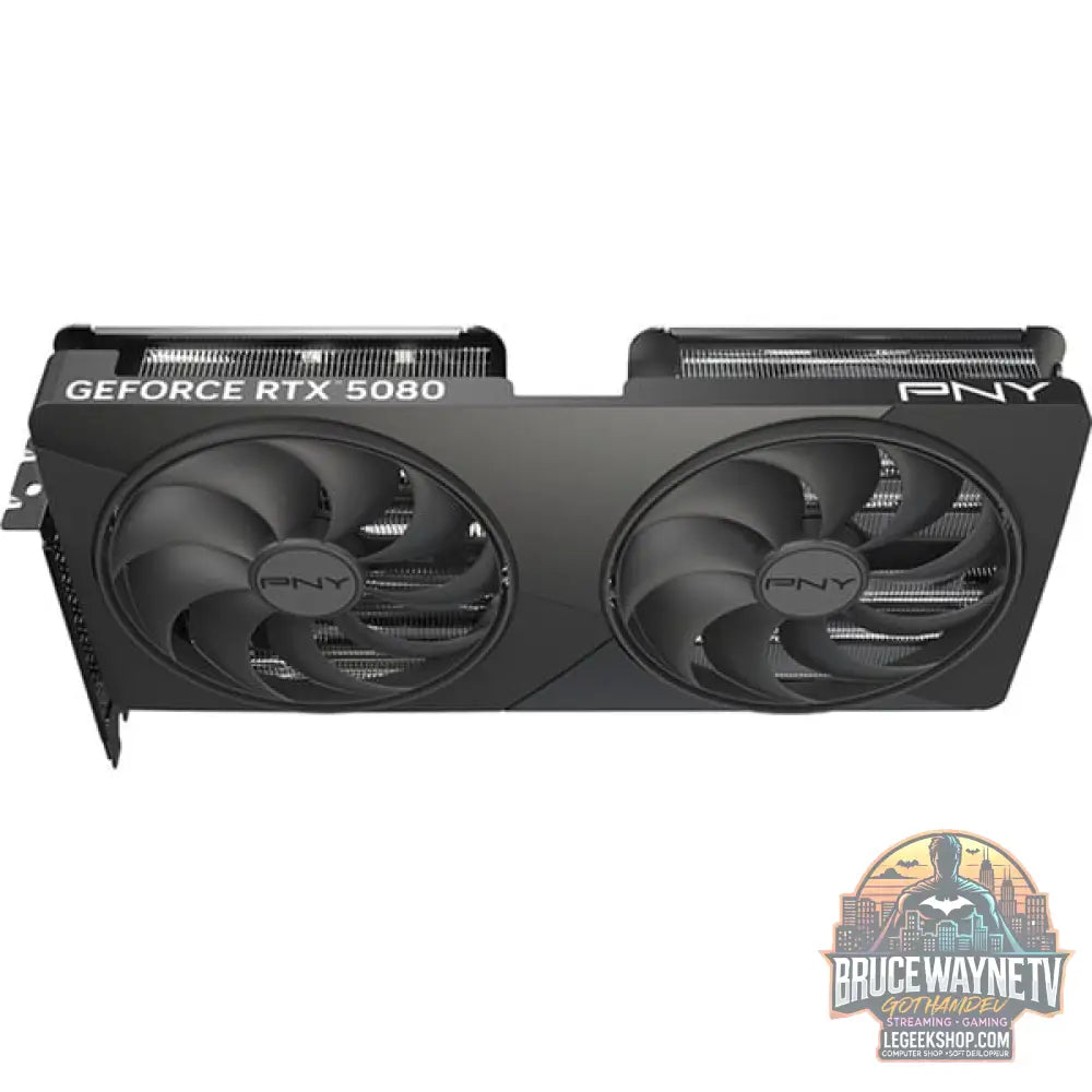 PNY GeForce RTX 5080 Slim OC, carte graphique DLSS 4, 3x DisplayPort, 1x HDMI 2.1 - PNY - vue 7