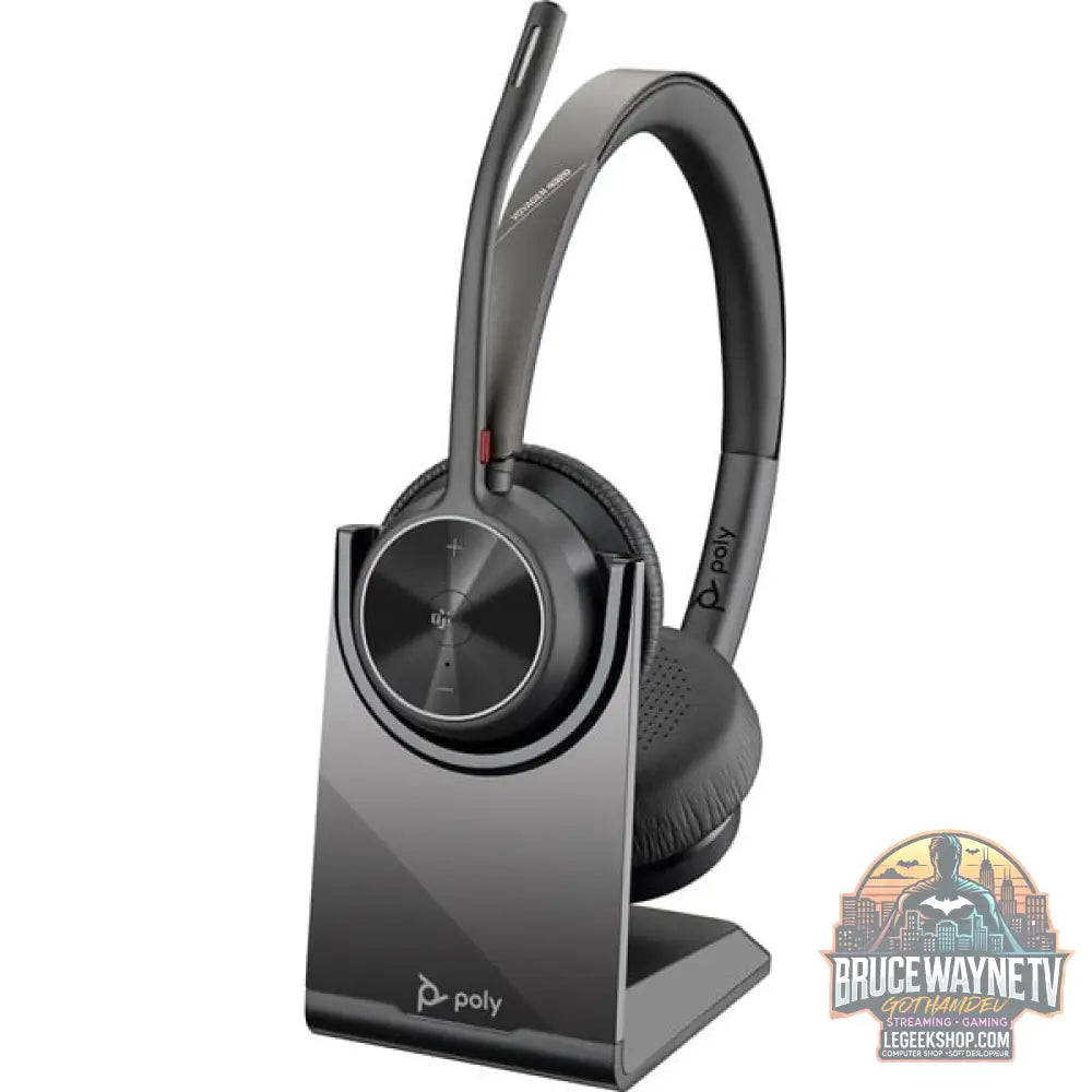 Poly Voyager 4320 UC, Headset noir, USB-A - Poly