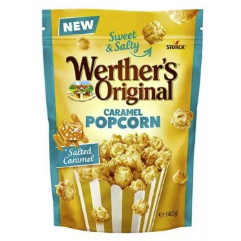 Pop Corn Werther's Original Salted Caramel 140 Gr x 12