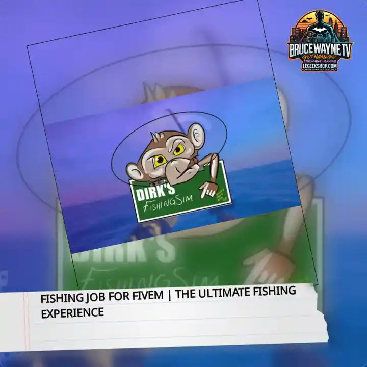 Fishing Job — mod fivem, vue 2, LeGeekShop