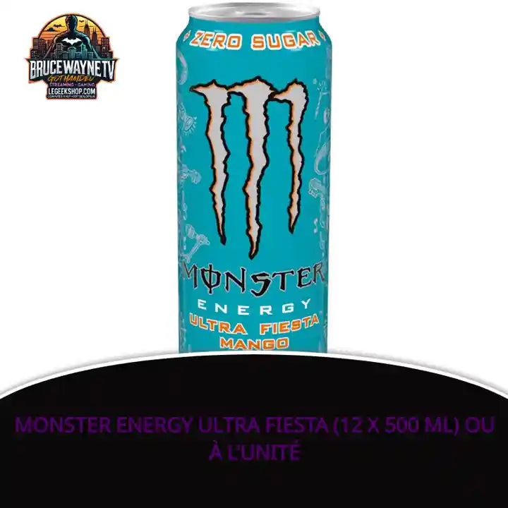 Monster Energy Ultra Fiesta (12 x 500 ml) ou à l'unité by@Outfy