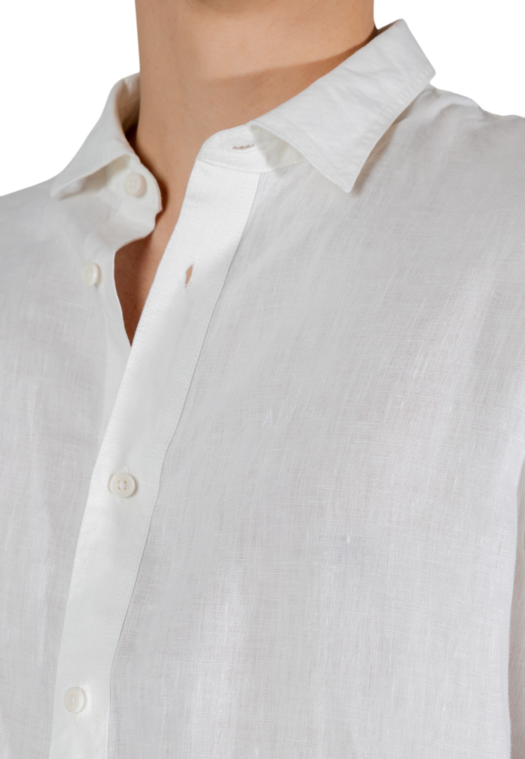 Armani Exchange Chemise homme Chemises — white