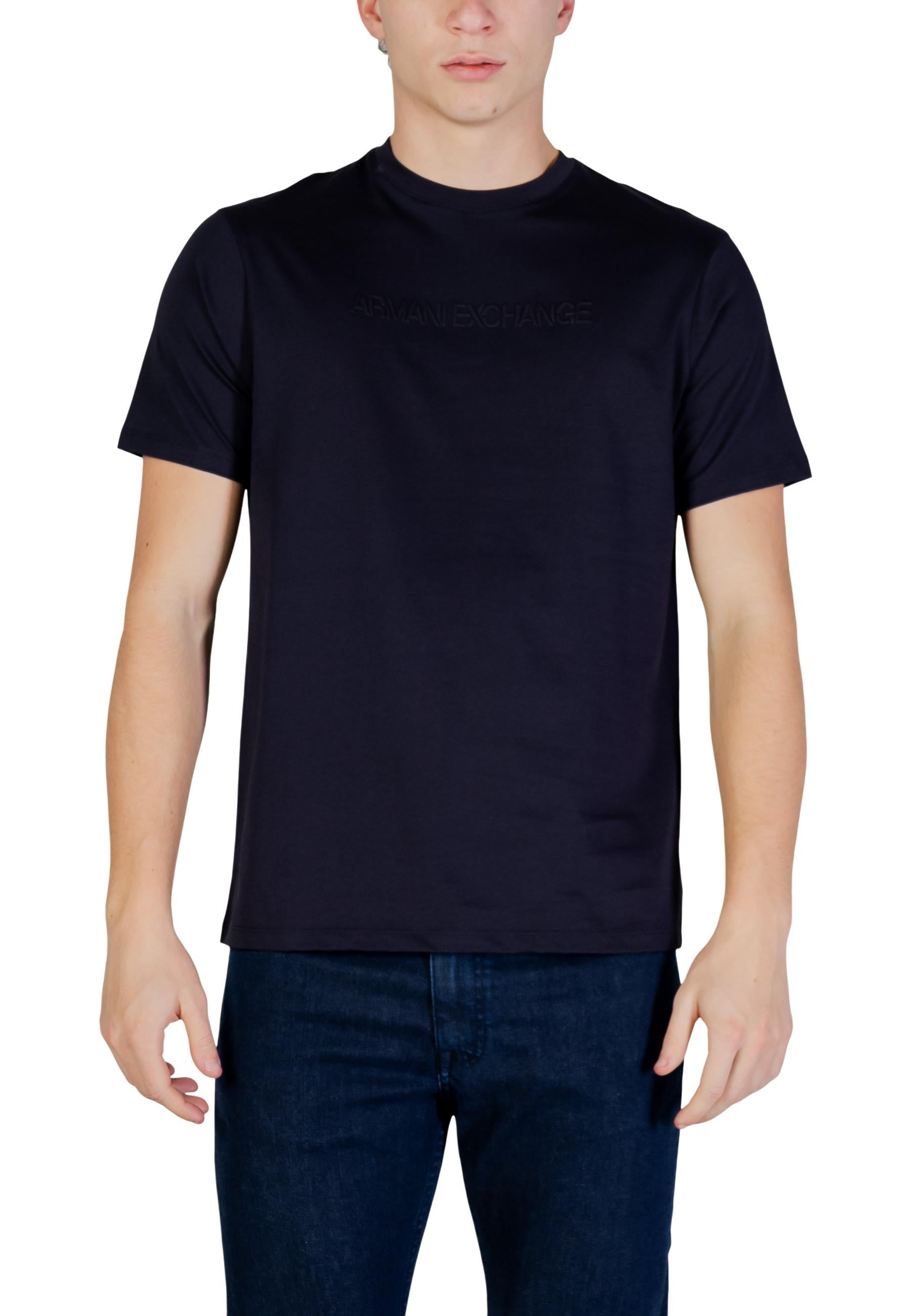 Armani Exchange T-shirt homme — blue