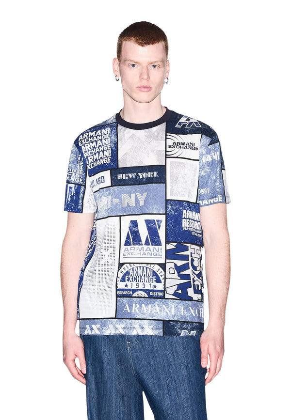 Armani Exchange T-shirt homme — white