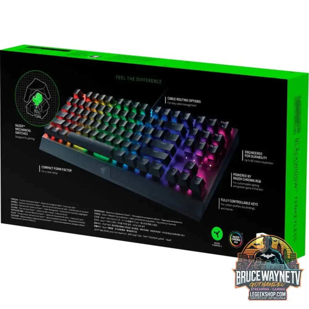 Blackwidow V3 Tenkeyless - Razer - vue 7
