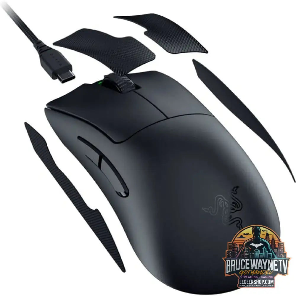 Razer DeathAdder V3 Pro, souris gaming - vue 4