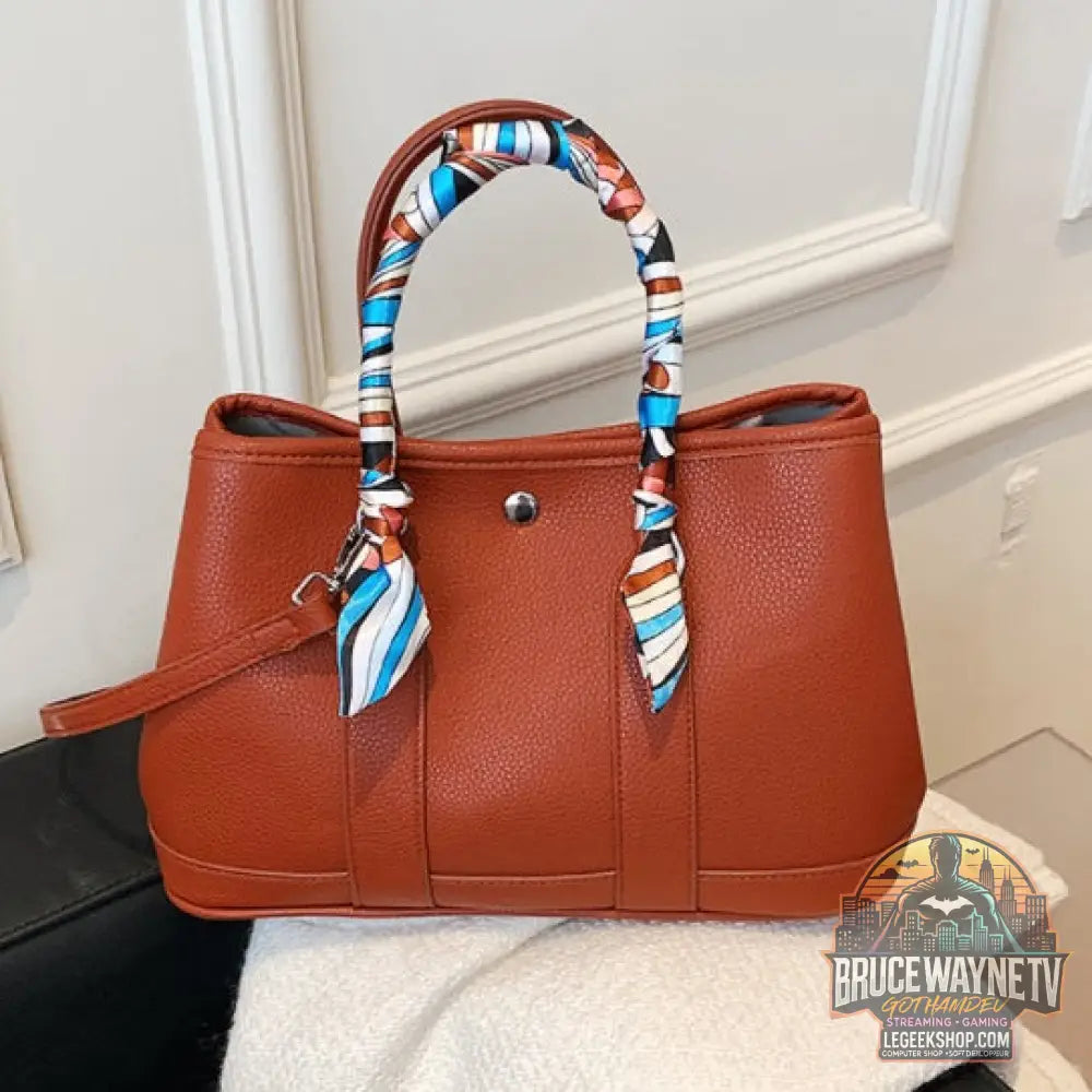 Sac Main Femme Foulard Bandoulière Crossbody Élégant - Sac Femme