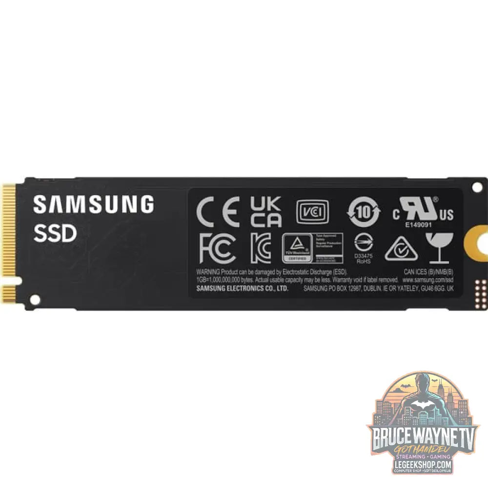 Samsung 990 1 TB, SSD PCIe 4.0 x4, NVMe 2.0, M.2 2280, intern - Samsung - vue 2