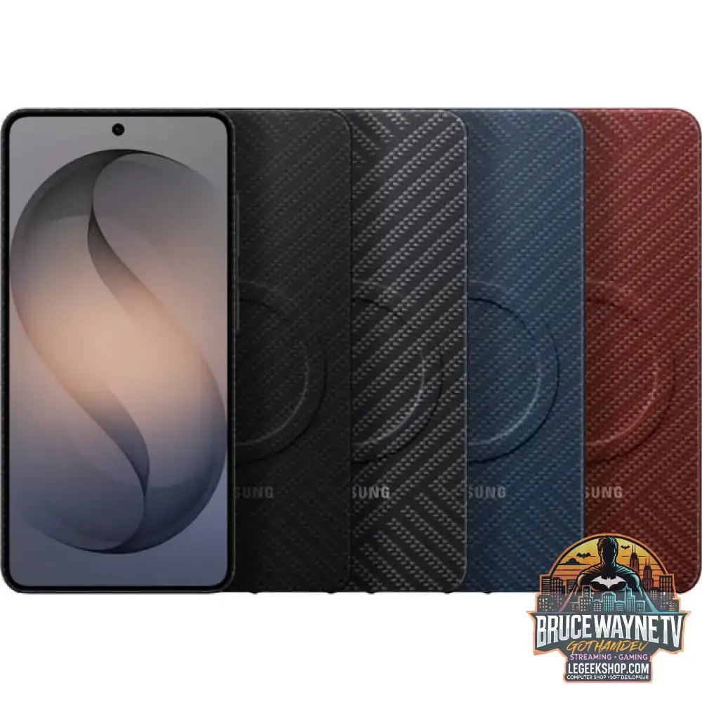 Samsung Carbon Magnet Case, Handyhülle schwarz, Samsung Galaxy S26 - Samsung - vue 6