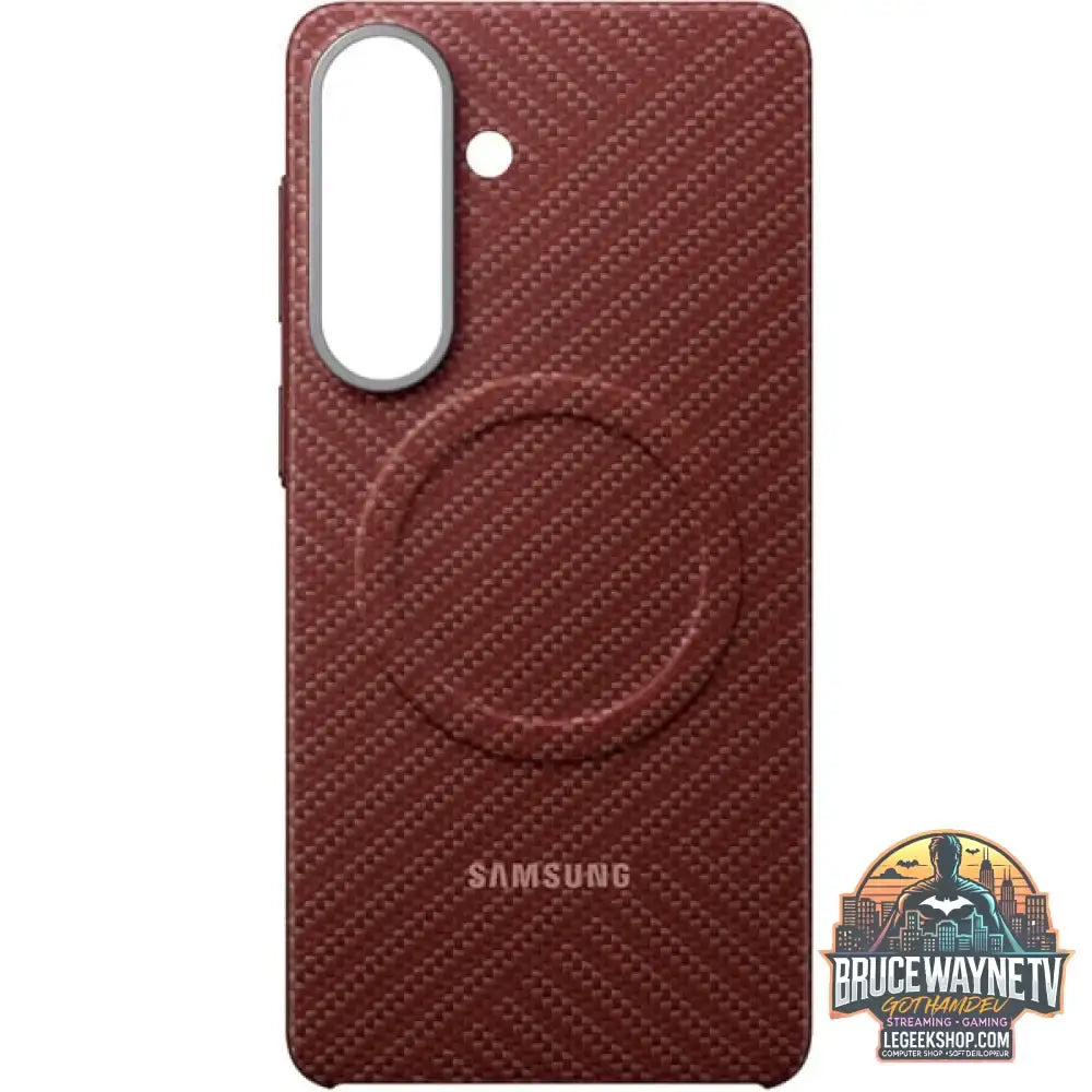 Samsung Carbon Magnet Case, Handyhülle rot, Samsung Galaxy S26+ - Samsung