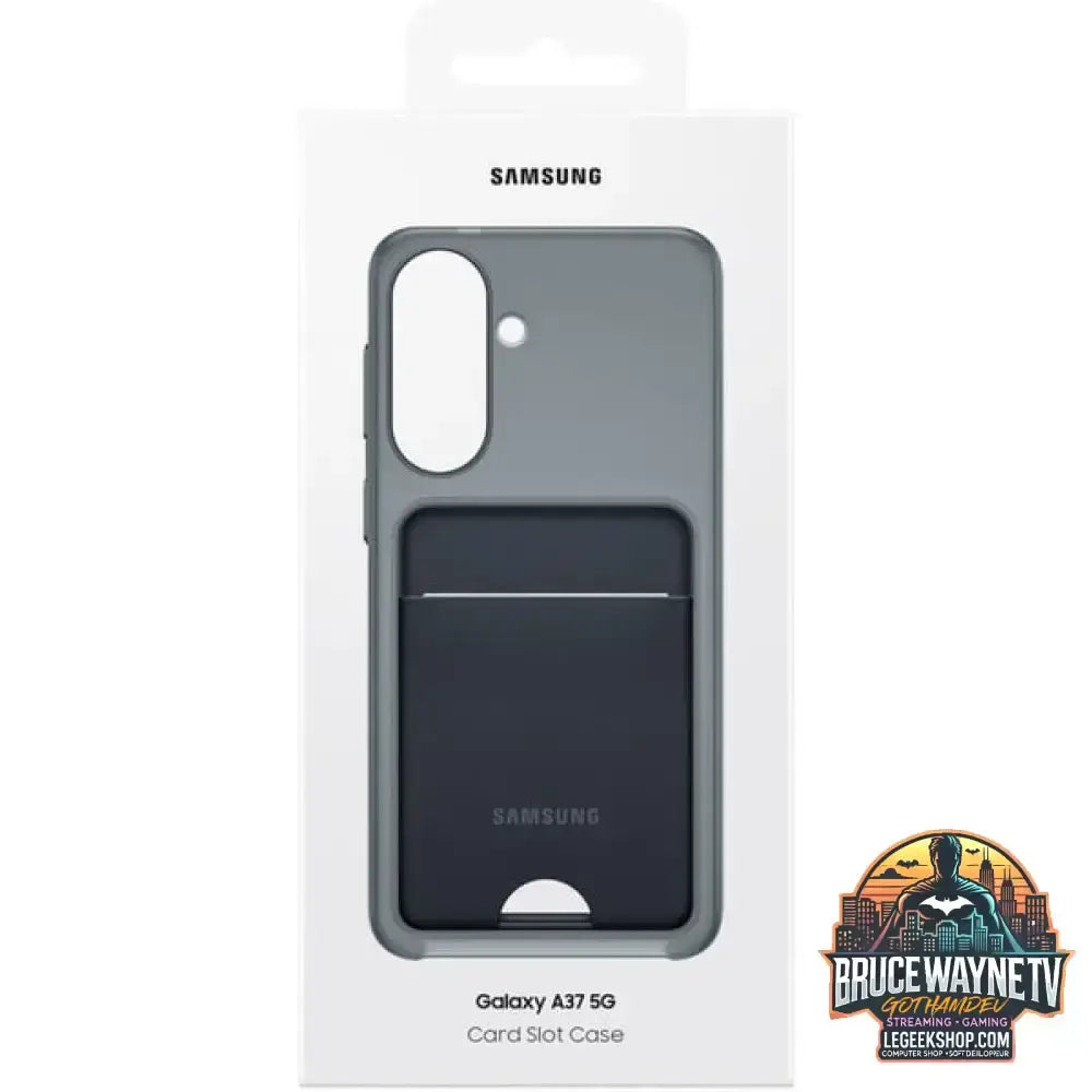 Samsung Card Slot Case, Handyhülle schwarz, Samsung Galaxy A37 5G - Samsung - vue 3