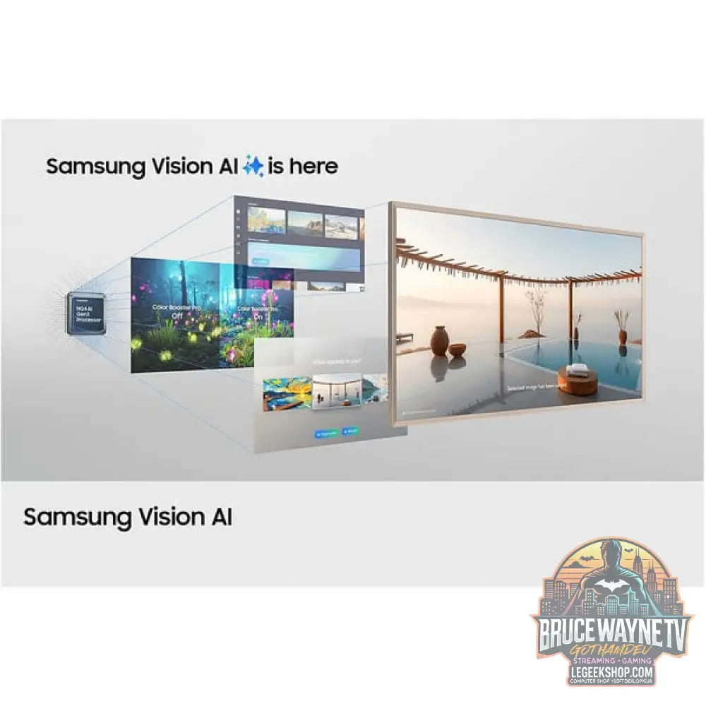 Samsung GQ65LS03FWUXZG The Frame Pro, QLED-Fernseher - Samsung - vue 3