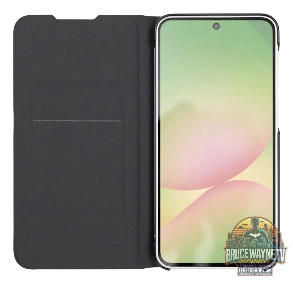 Samsung Mobeen Flip Cover, coque noir, Samsung Galaxy A27 5G