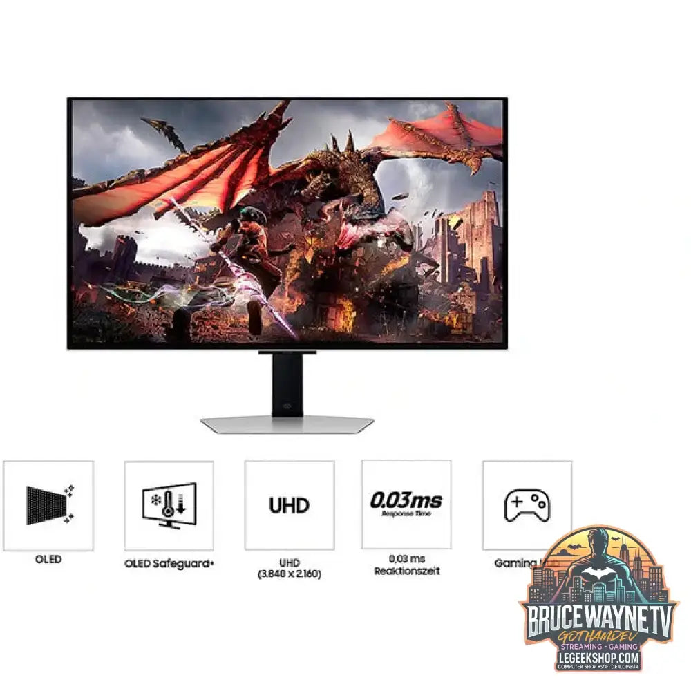 Samsung Odyssey QD-OLED G80SD S32DG800SU 32" 3840 × 2160 px OLED 240 Hz - Samsung - vue 25