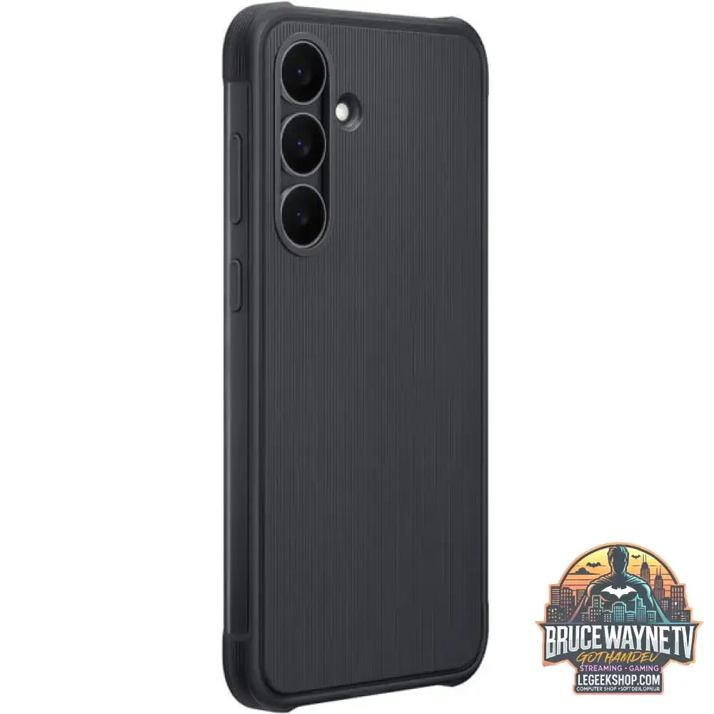 Samsung Rugged Case, Handyhülle schwarz, Samsung Galaxy S25 FE - Feature: Aussparung für Kamera - vue 3