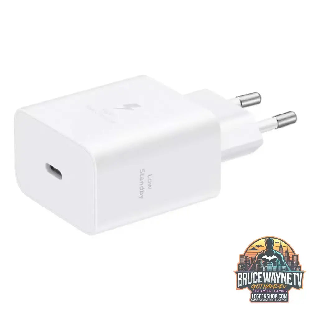 Samsung Schnellladegerät 45W Power weiß, mit 5A Kabel EP-T4511 - Samsung - vue 4