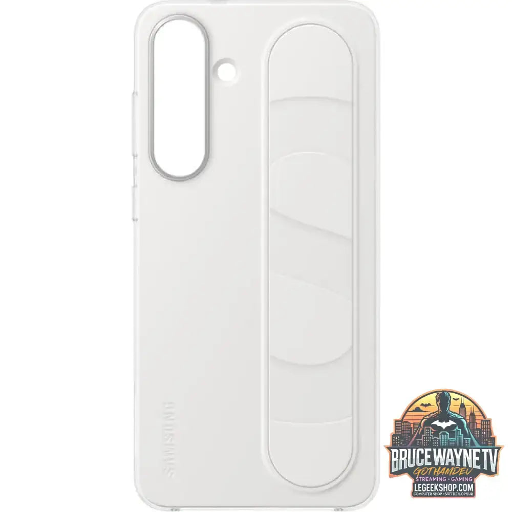 Samsung Standing Grip Case, Handyhülle weiß, Samsung Galaxy S25 FE - Samsung