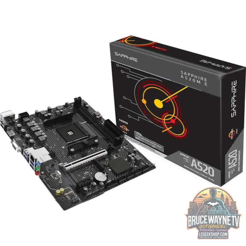 SAPPHIRE A520M-E, carte mère - SAPPHIRE - vue 4