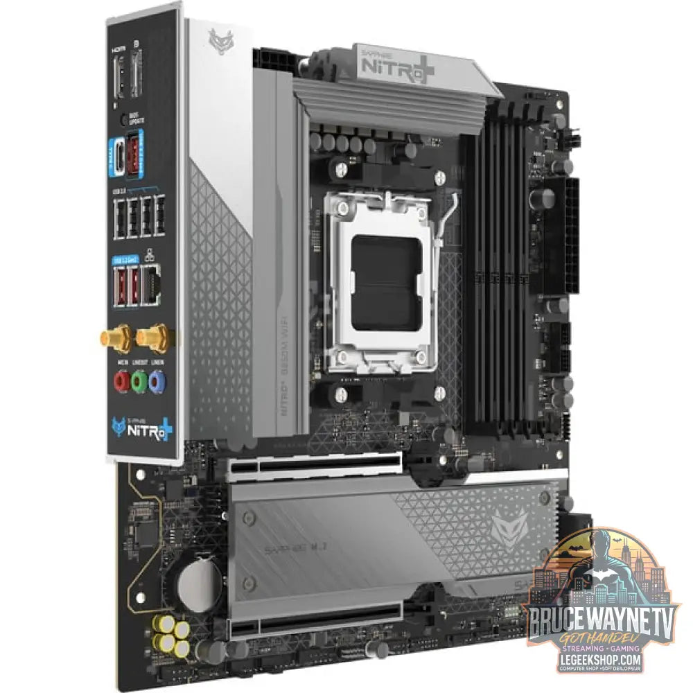 SAPPHIRE NITRO+ B850M WIFI, carte mère - SAPPHIRE - vue 3
