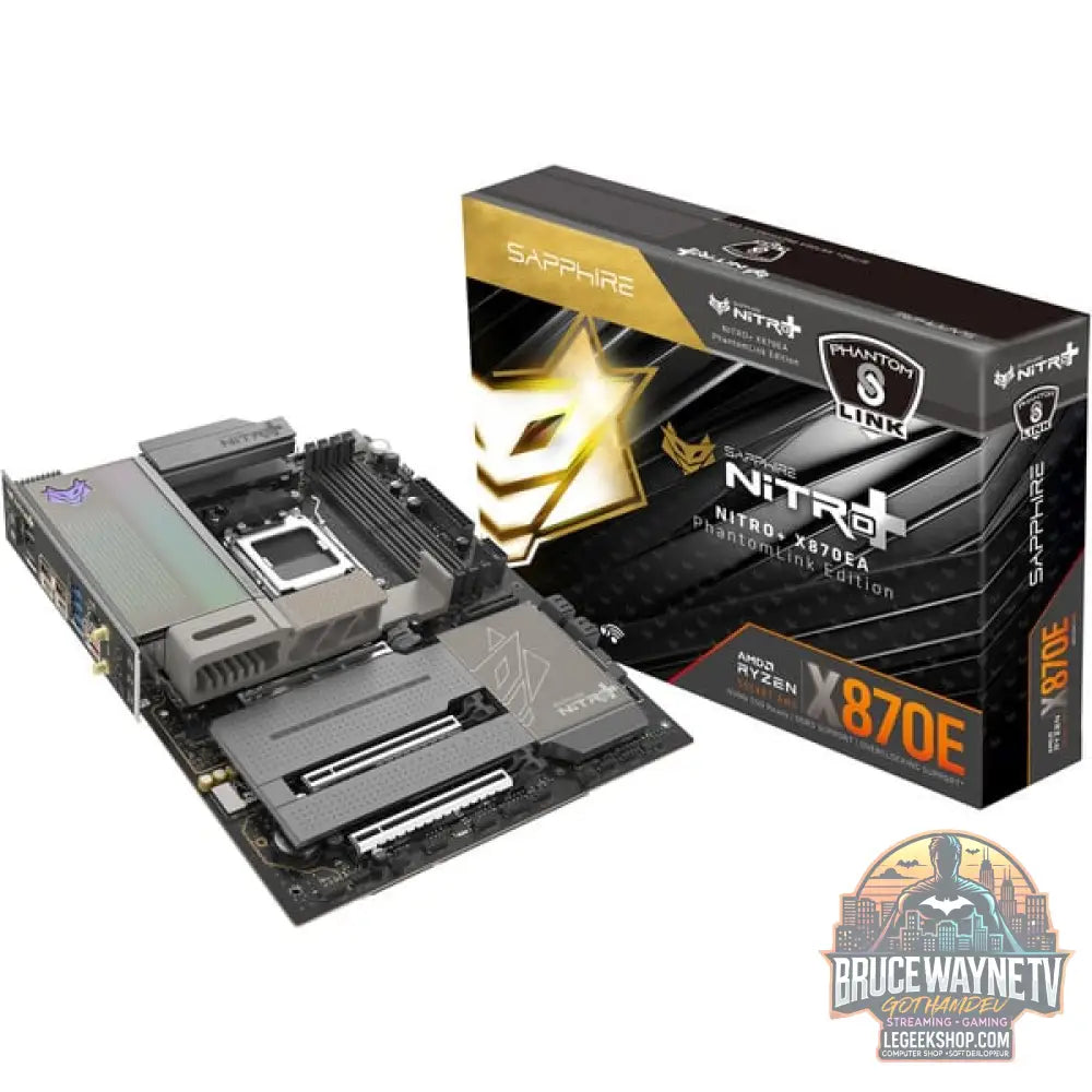 SAPPHIRE NITRO+ X870EA WIFI7 Phantom Link, carte mère - SAPPHIRE