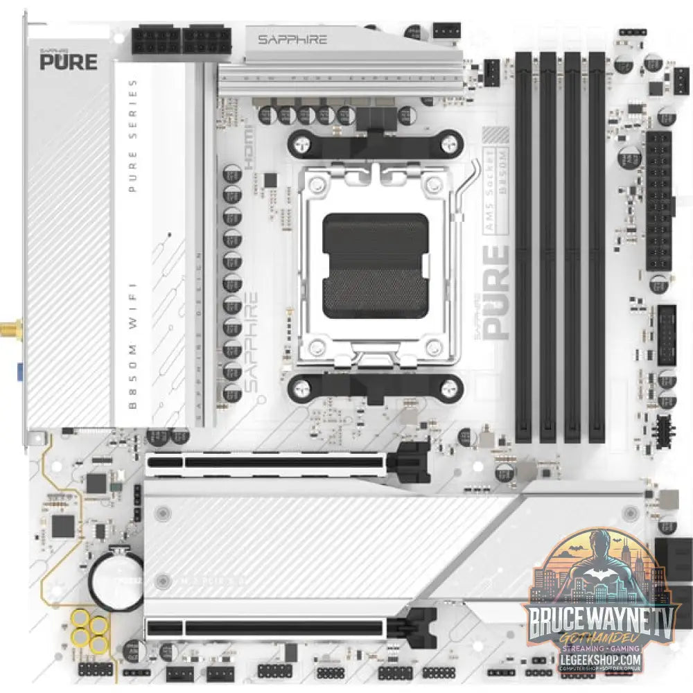 SAPPHIRE PURE B850M WIFI, carte mère - SAPPHIRE - vue 3