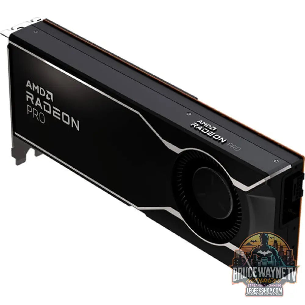 SAPPHIRE Radeon™ PRO W7800 48GB, carte graphique GDDR6 ECC, RDNA3, 3x DisplayPort, 1x MiniDP - SAPPHIRE - vue 3