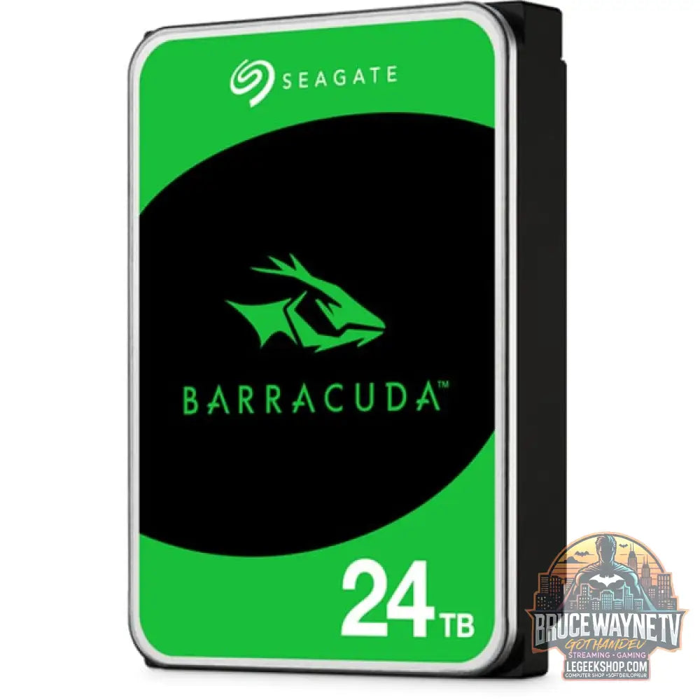 Seagate BarraCuda 24 TB, Festplatte SATA 6 Gb/s, 3,5" - Seagate - vue 3