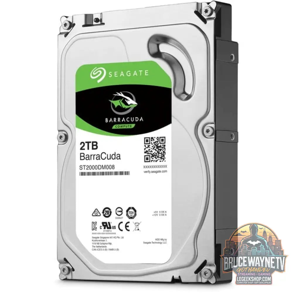 Seagate ST2000DM008 2 TB, Festplatte SATA 6 Gb/s, 3,5" - Seagate - vue 3