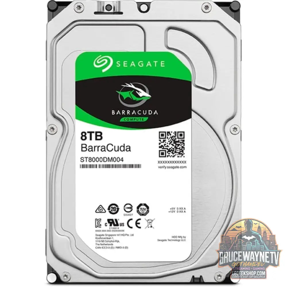 Seagate ST8000DM004 8 TB, Festplatte SATA 6 Gb/s, 3,5" - Seagate - vue 2
