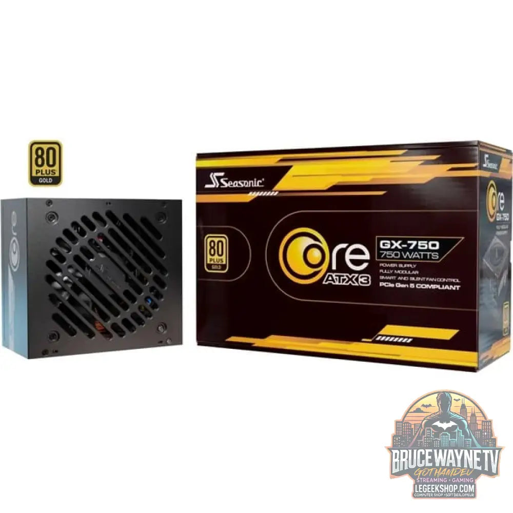 Seasonic CORE GX-750-V2 750W, alimentation PC - Seasonic