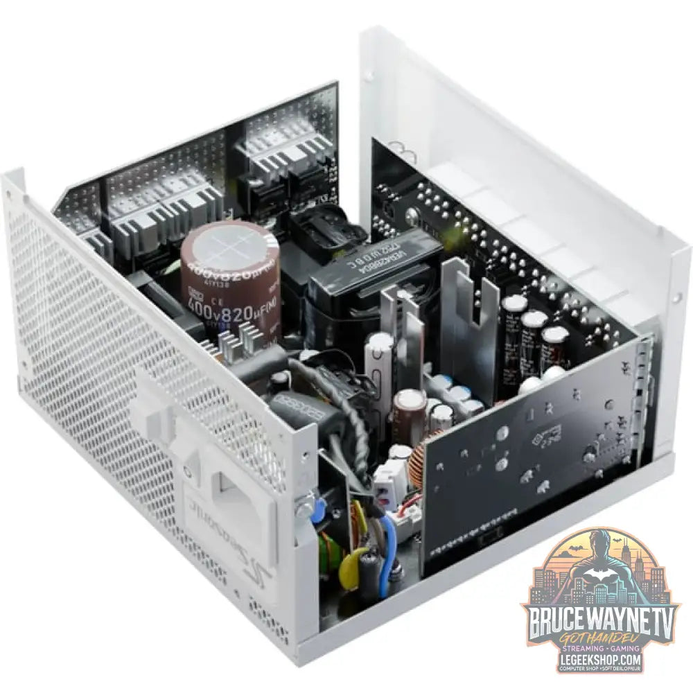 Seasonic FOCUS GX-1000 1000W ATX3.1 White Edition, alimentation PC - Seasonic - vue 9