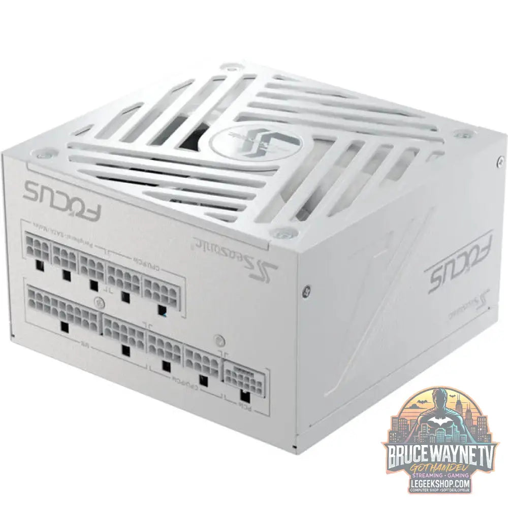 Seasonic FOCUS GX-750 V4 ATX3.1 White Edition, alimentation PC - Seasonic - vue 2