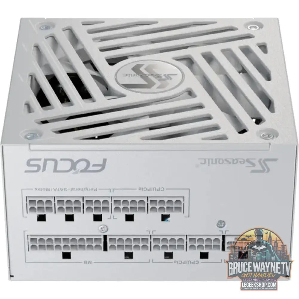 Seasonic FOCUS GX-750 V4 ATX3.1 White Edition, alimentation PC - Seasonic - vue 3