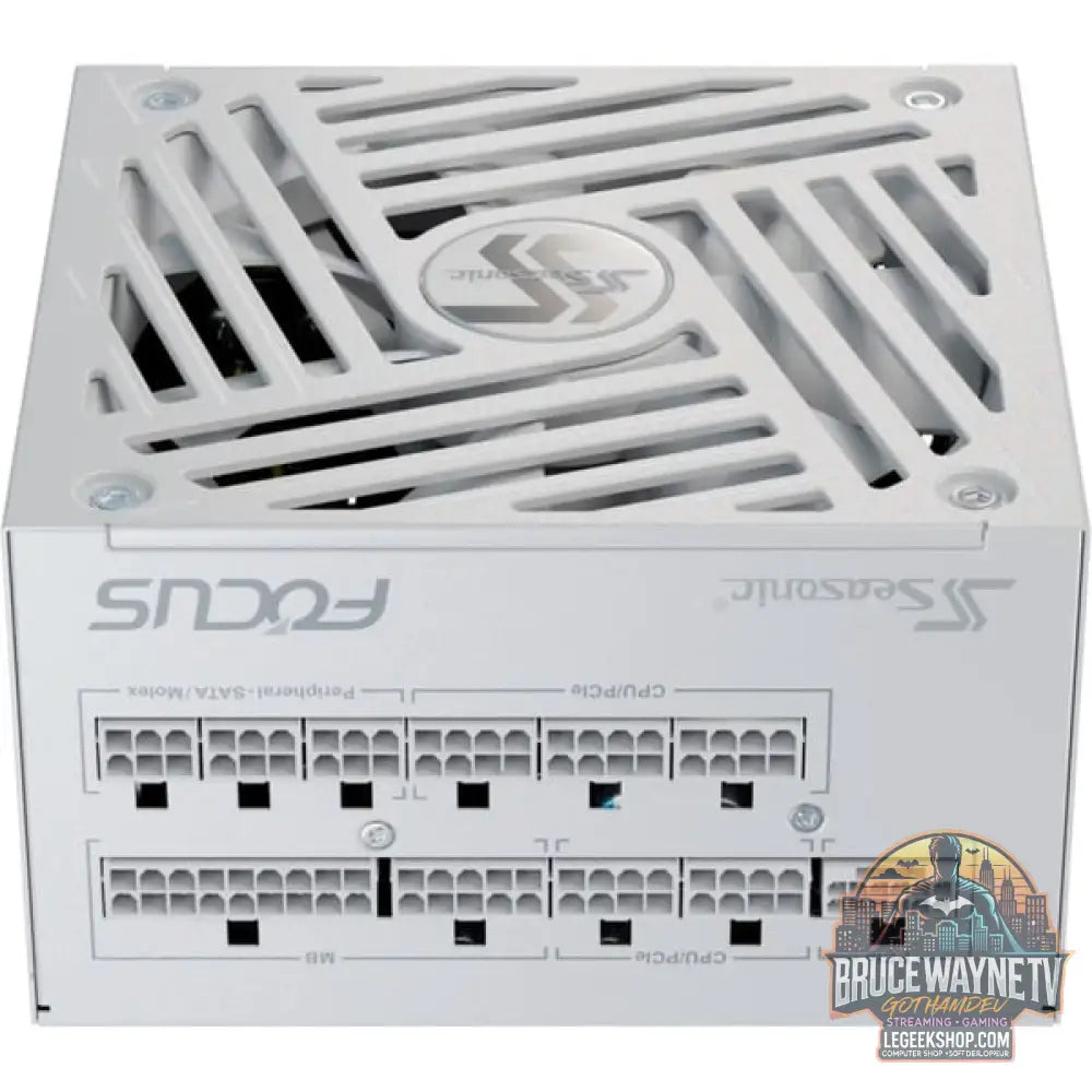 Seasonic FOCUS GX-850-V4 850W ATX3.1 White Edition, alimentation PC - Seasonic - vue 5