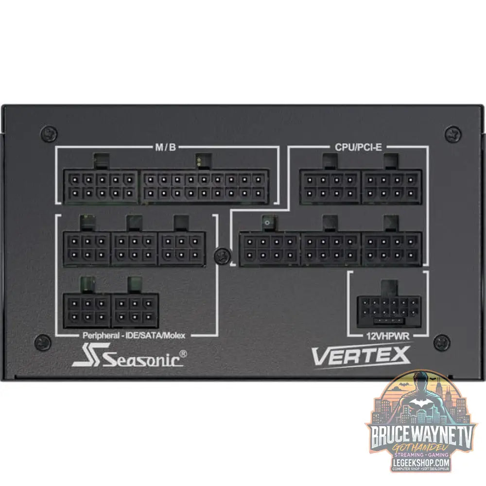Seasonic VERTEX GX-1200 1200W, alimentation PC - Seasonic - vue 3