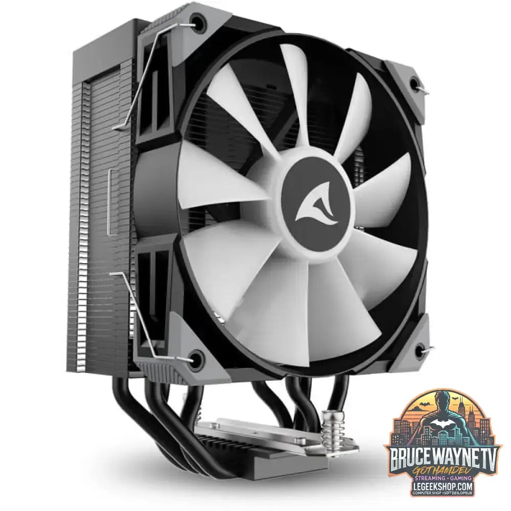 Sharkoon A40 RGB, CPU-Kühler schwarz, 120 mm - Sharkoon - vue 8