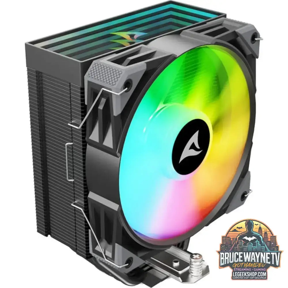 Sharkoon A40 RGB, CPU-Kühler schwarz, 120 mm - Sharkoon