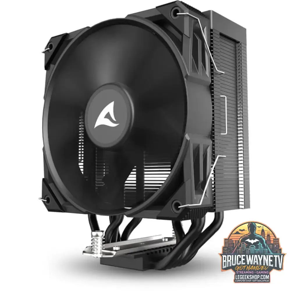 Sharkoon A50, CPU-Kühler schwarz, 120 mm - Sharkoon - vue 6