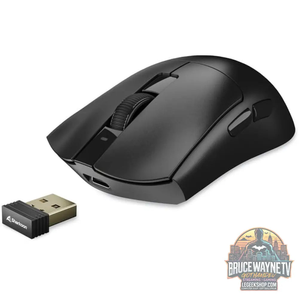 Sharkoon FIREGLIDER One, souris gaming - vue 3