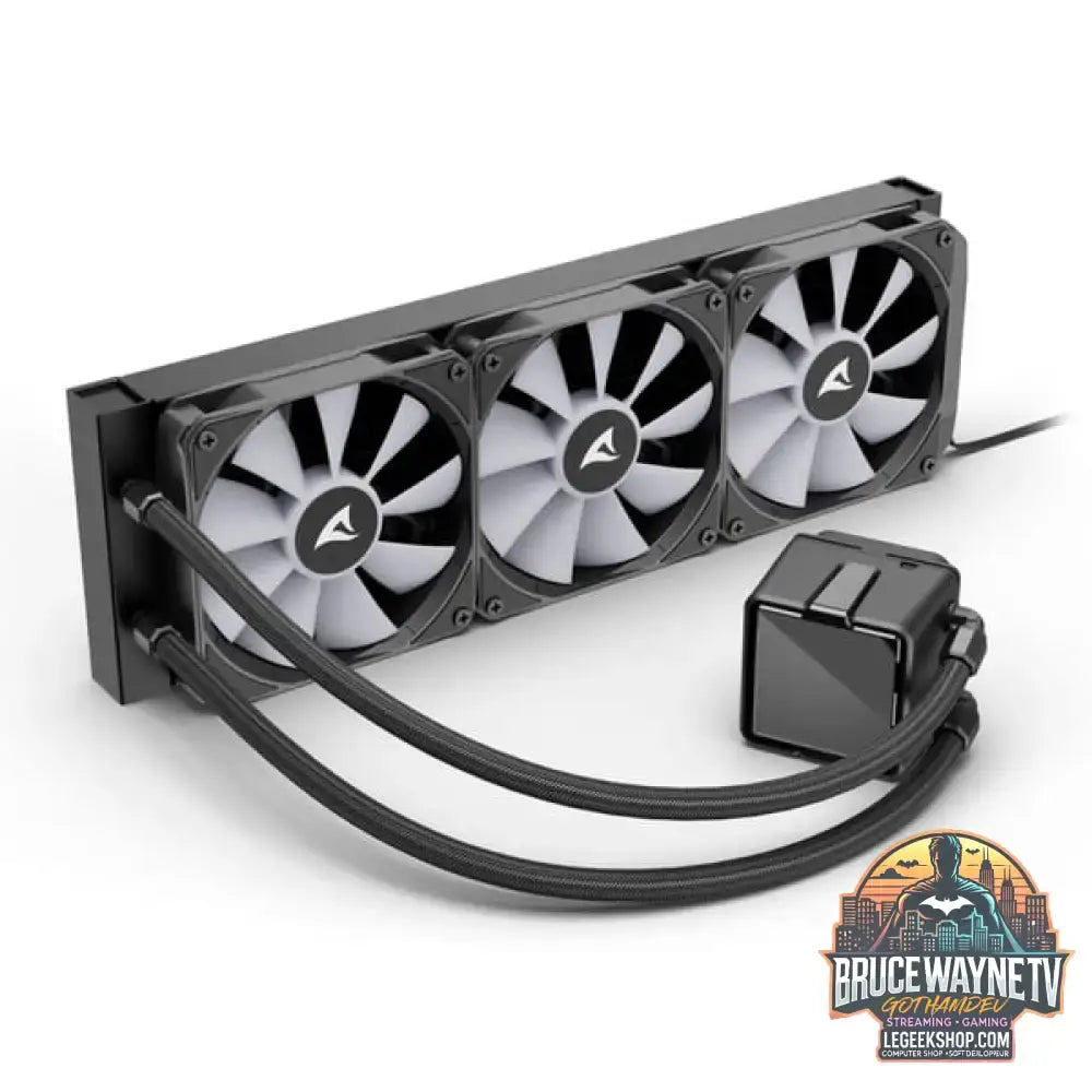 Sharkoon S100 ARGB, Wasserkühlung schwarz - Sharkoon - vue 9