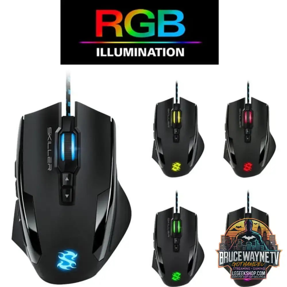 Sharkoon SKILLER SGM1, souris gaming - vue 8