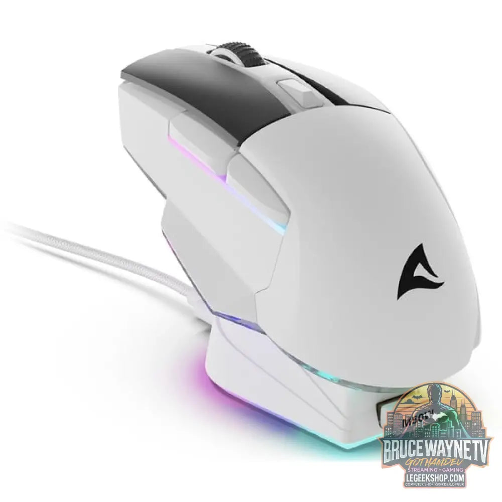 Sharkoon SKILLER SGM50W, souris gaming - vue 3