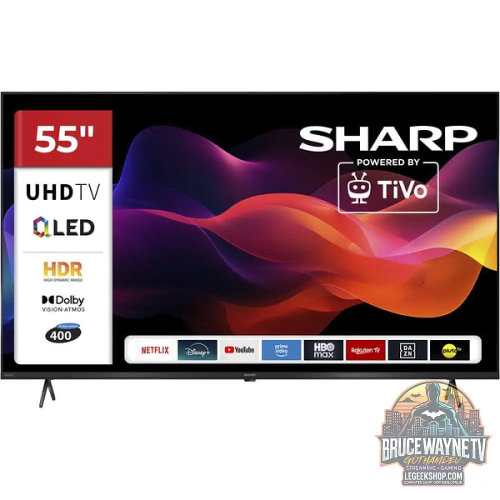 SHARP 55HM5745E, QLED-Fernseher - SHARP