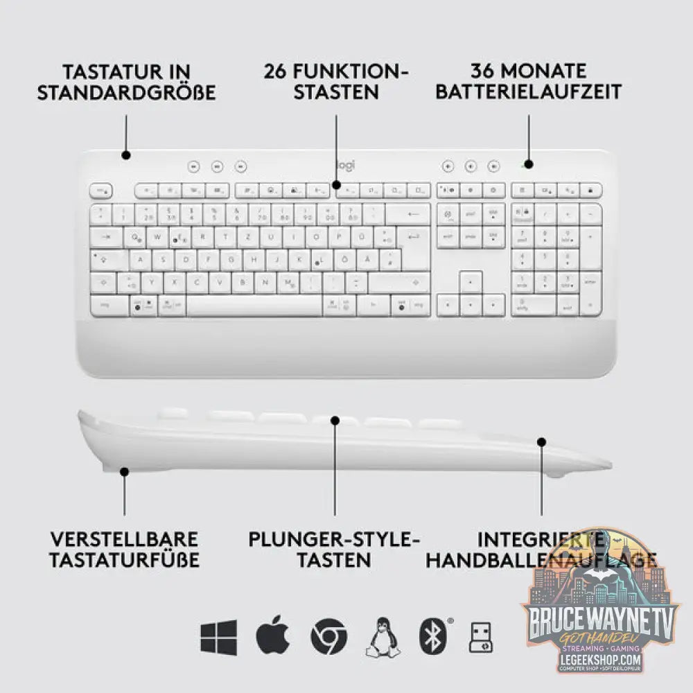 Signature K650 Combo for Business - Logitech - vue 6