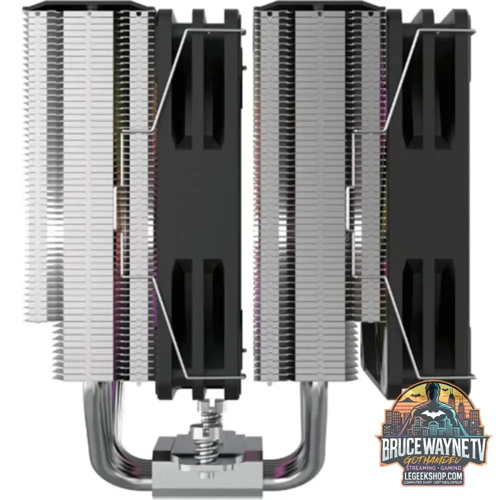 Silentware Titan, CPU-Kühler schwarz/silber, 120 mm - Silentware - vue 3